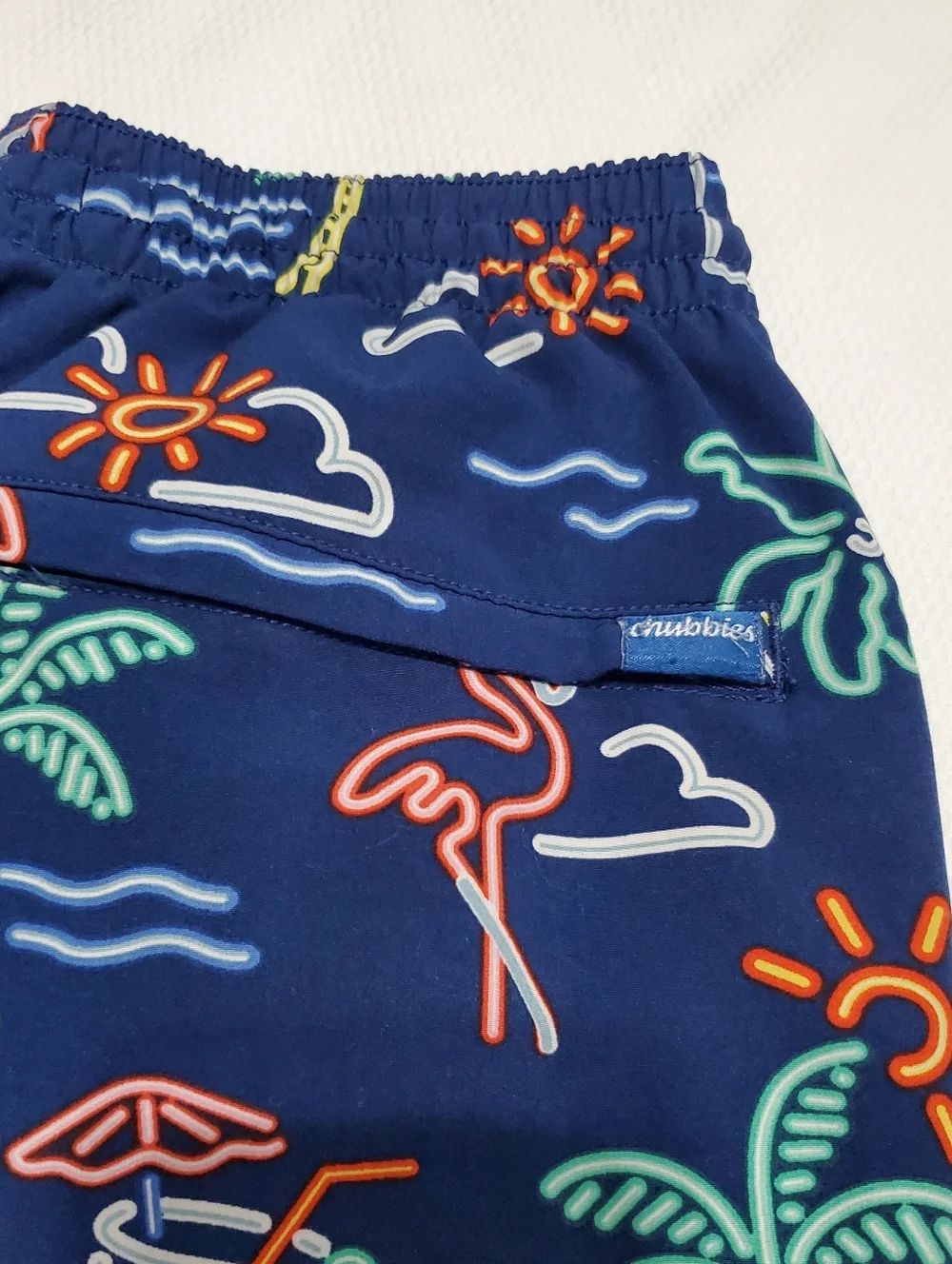 Chubbies The Neon Lights Navy Multi 4